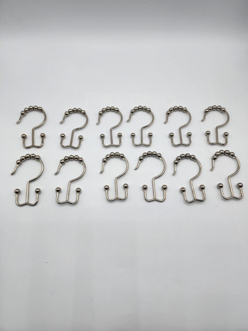 Utopia Bedding Stainless Steel Shower Curtain Hooks 12 count. #O-LD